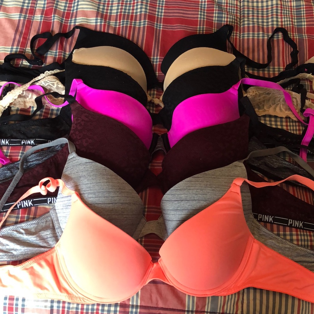 Pink by Victoria’s Secret Bras 34B